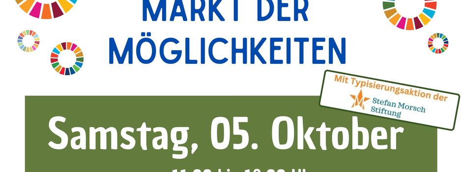 Nutze die Verschenkbörse beim Markt der Möglichkeiten am 05. Oktober 2024 in Rehlingen