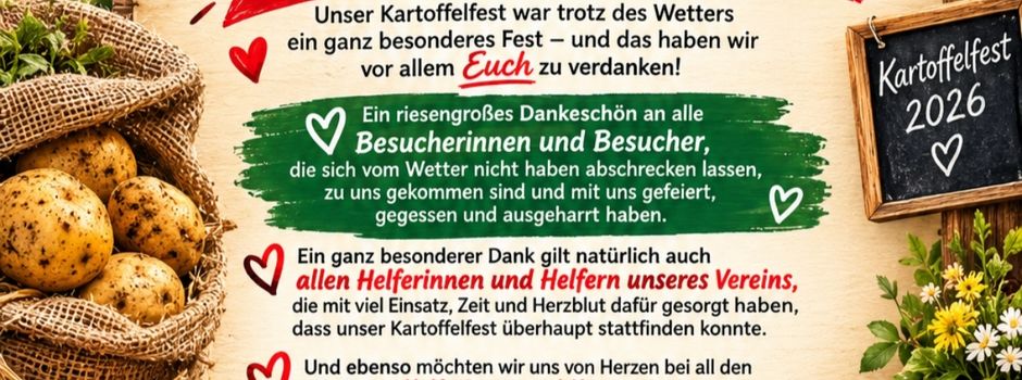 Ein großes Dankeschön