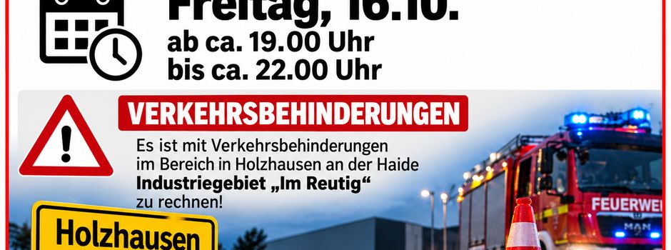 Feuerwehrübung am 16.10.26