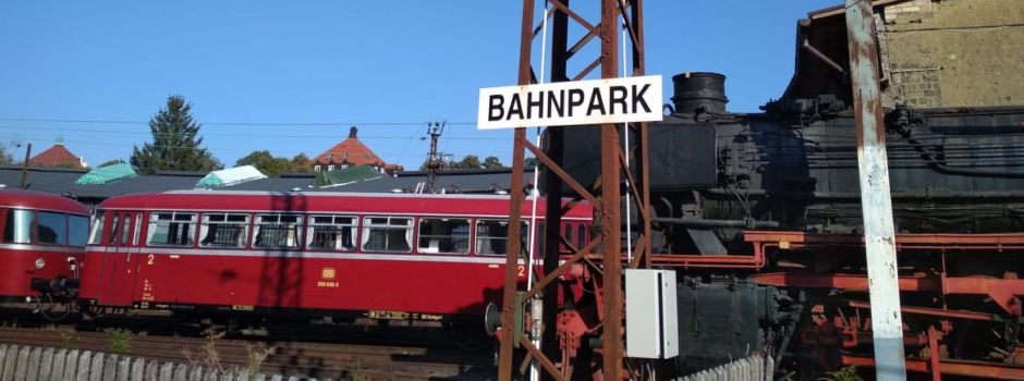 Was es im Bahnpark zu entdecken gibt