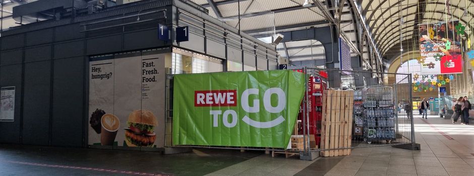 Neue Rewe To Go-Filiale eröffnet im Hauptbahnhof Wiesbaden