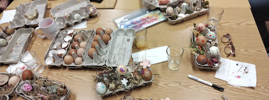 Kreativer Bastelabend im Gemeindezentrum Ruthenbeck