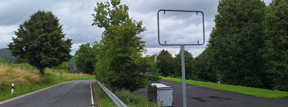 Das Ortsschild ist weg...