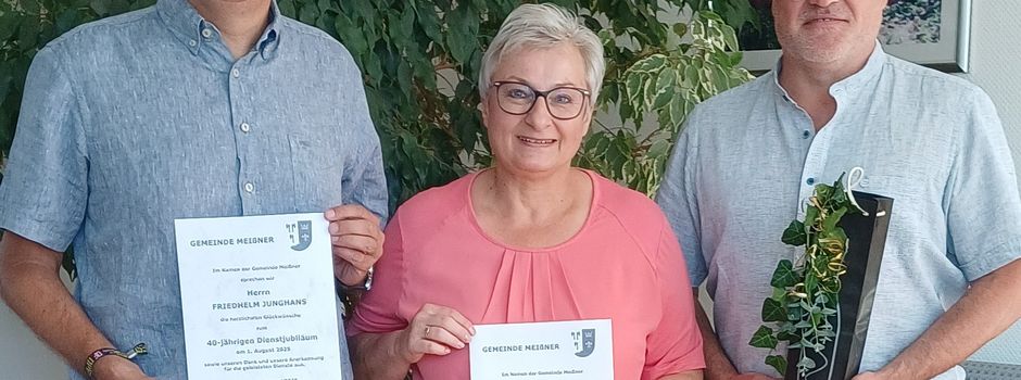 40 Jahre im Dienst der Gemeinde Meißner