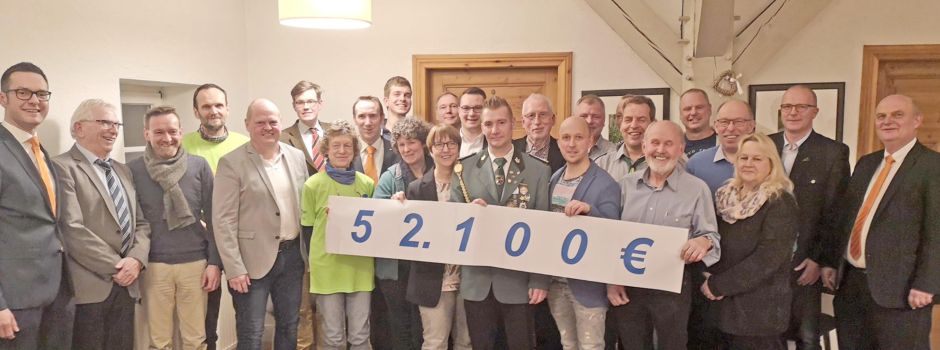 52.100 Euro für 31 Vereine