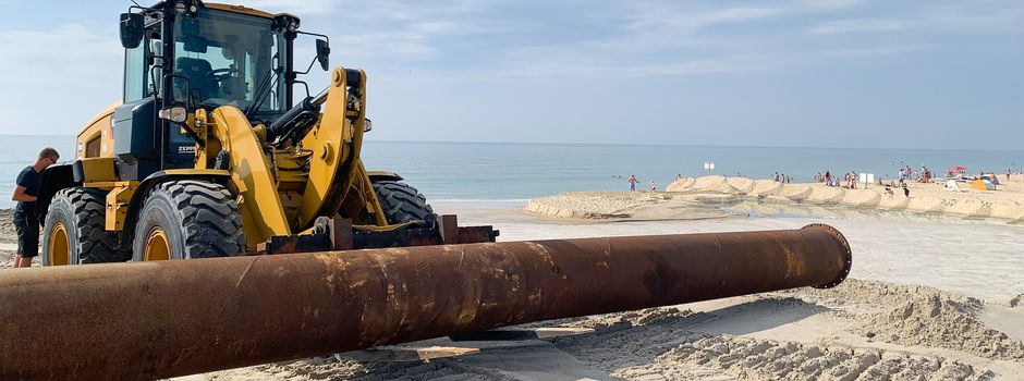Neuer Sand für Wenningstedt