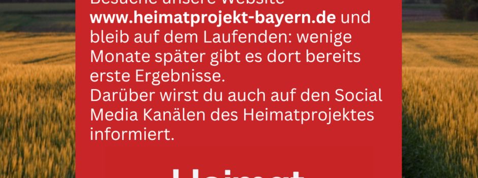 Heimatprojekt Bayern