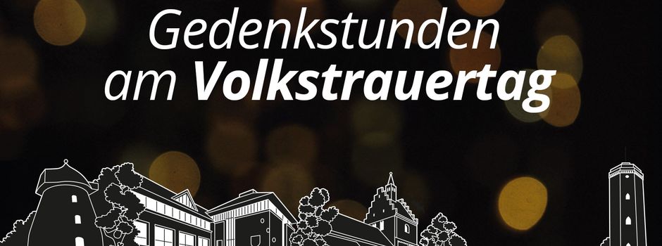 Gedenkstunden am Volkstrauertag