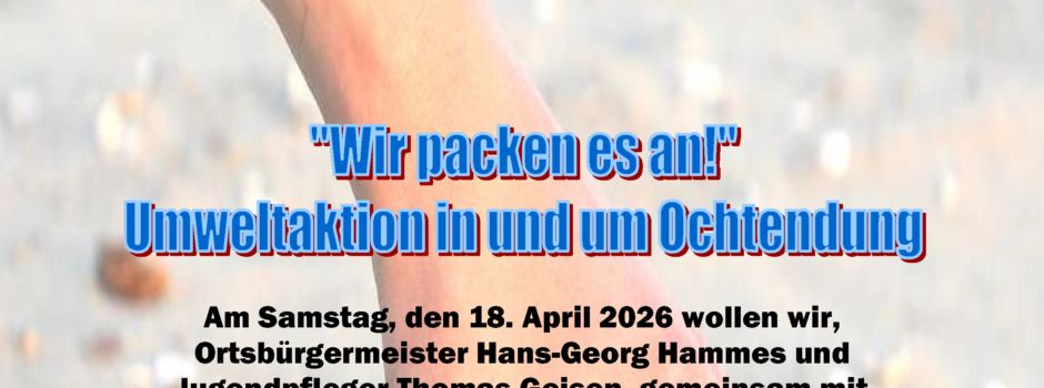 Umweltaktion am 18. April