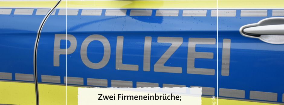 Zwei Firmeneinbrüche in Herzebrock - Polizei sucht Zeugen