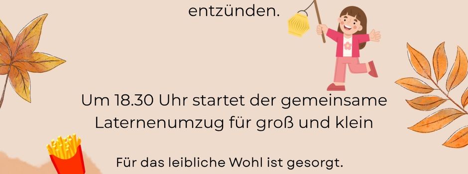 Herbstfeuer und Laternenumzug  am 31.10.2025