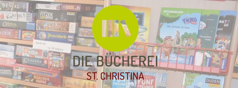 Bücherei St. Christina mit drei Veranstaltungen im Herbst