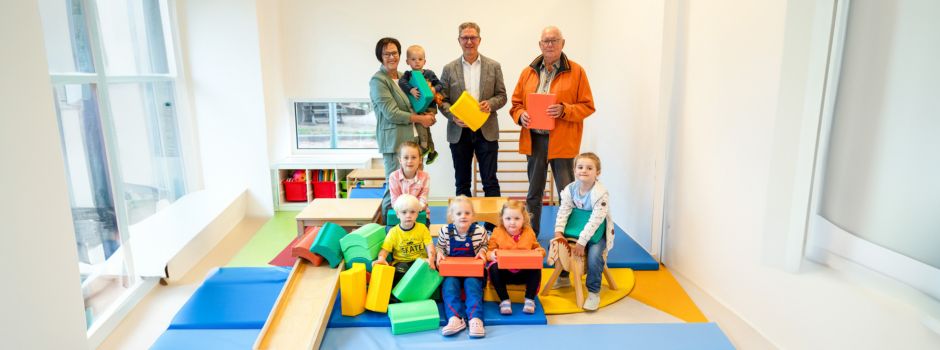 Ehemaliger Eisenbahnerchor 1891 Lispenhausen – Gemischte Chöre - e.V. spendet an Kita Abenteuerland