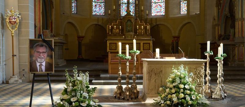 Trauerfeier für Justizminister Mertin in Koblenz: „Adios, lieber Herbert“