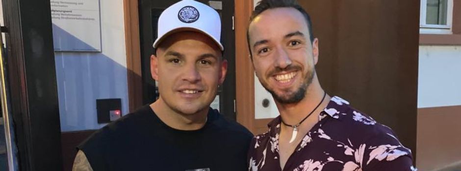 Wiesbadener DSDS-Kandidat trifft Pietro Lombardi bei Konzert