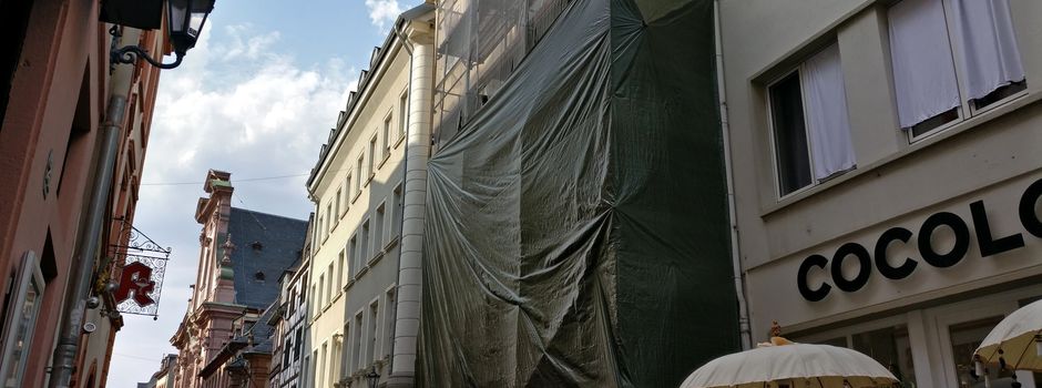 Wann das Gerüst in der Augustinerstraße verschwinden soll