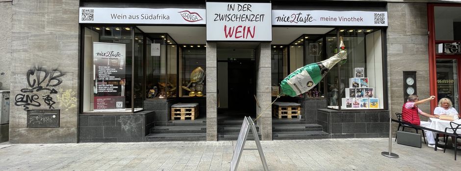 Der Pop-Up-Store „Zwischenzeit“ wird zum Weinberg