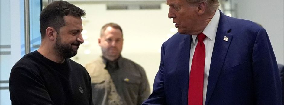 Ukraine und die US-Wahl: Selenskyj wirbt bei Trump um Hilfe