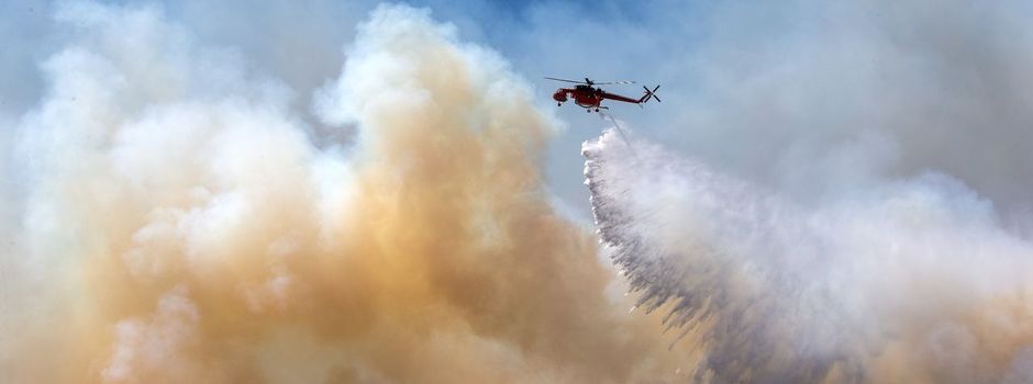 Vorsichtiger Optimismus bei Bränden in Griechenland