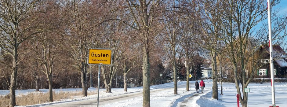 Winter in Güsten - man kann es auch genießen!