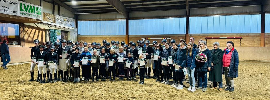 Erfolgreiche Reitabzeichenprüfungen beim Reitverein Herzebrock-Rheda
