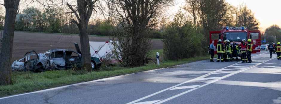 Auto schleudert bei A63 gegen Baum – Fahrer verstirbt an Unfallstelle