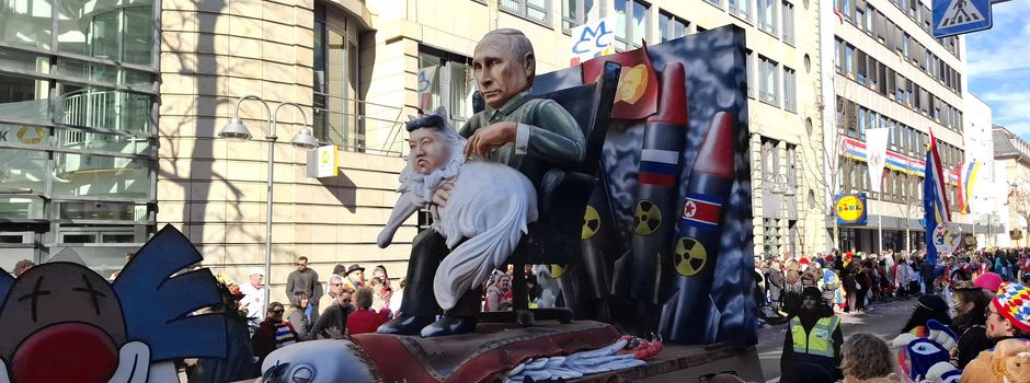 Mainzer Fastnachter geschockt: Russland verklagt Wagenbauer