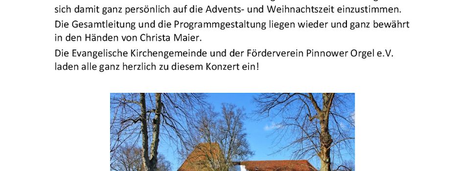 Adventsmusik zum Zuhören und Mitsingen 