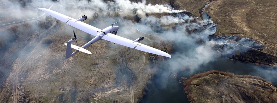 Drohnenflüge zur Waldbrandüberwachung über Rotenburg