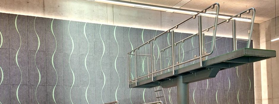 Das Münsinger Hallenbad öffnet wieder.
