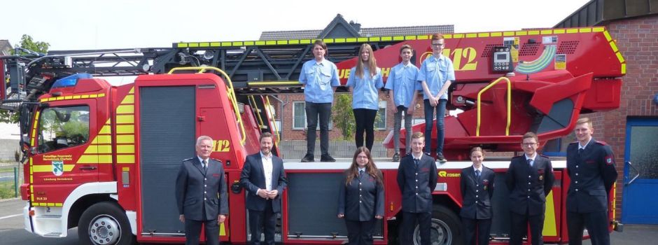 Vier neue Mitglieder in der Jugendfeuerwehr