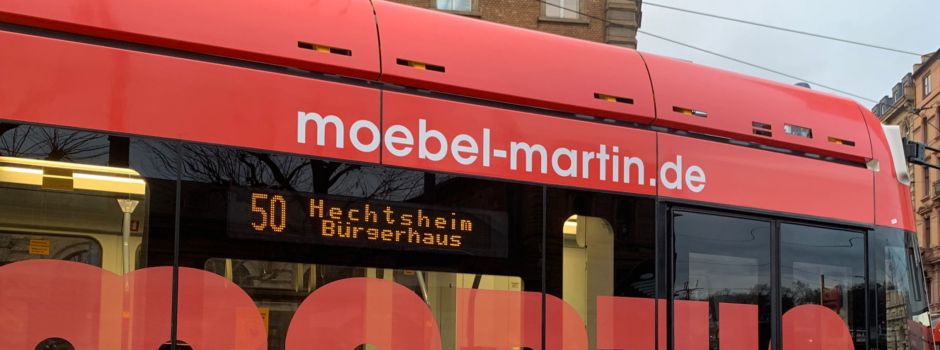 Straßenbahn in Mainz entgleist