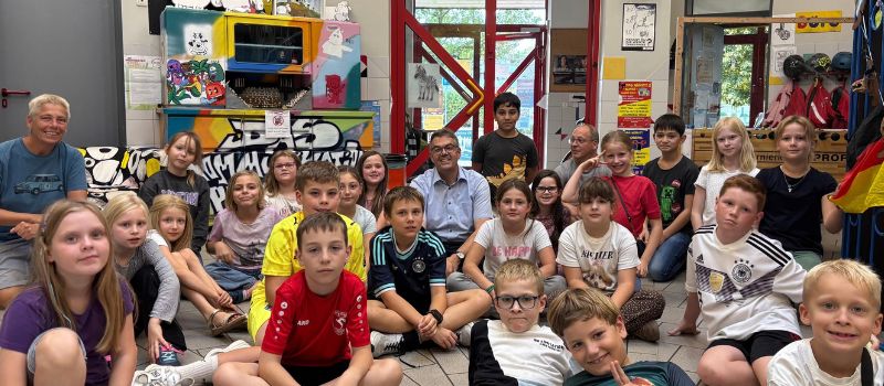 Kindersprechstunde mit dem Issumer Bürgermeister