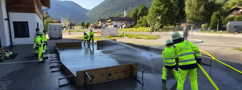 Jugendübung der Weißbacher Feuerwehr