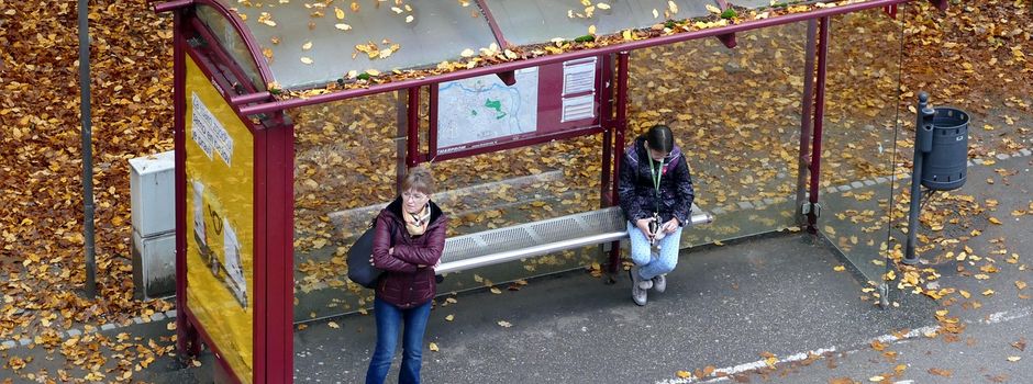 Bushaltestelle entfällt....