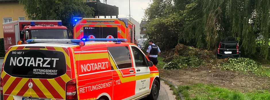 Niederkassel-Ort: Unfall mit einer verletzten Person