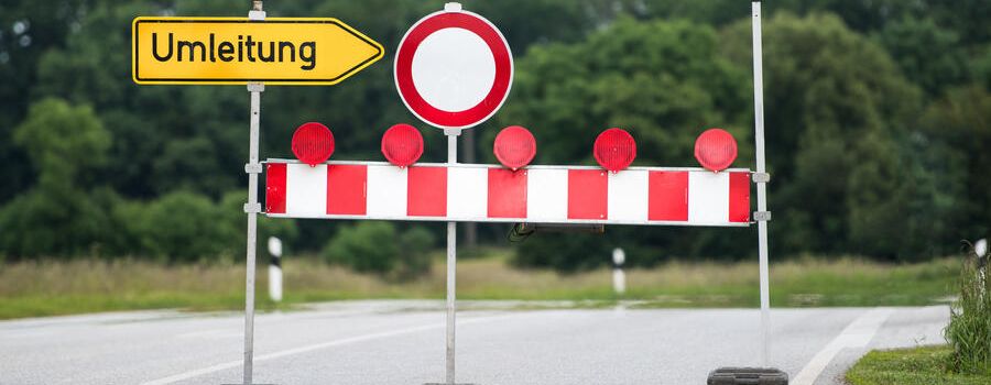 Vollsperrung der K068 OD Mandern