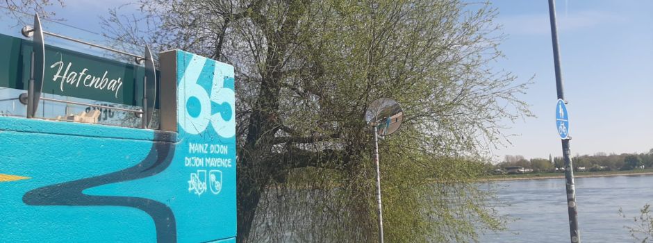 Neue Mainzer Hafenbar verschiebt Eröffnung