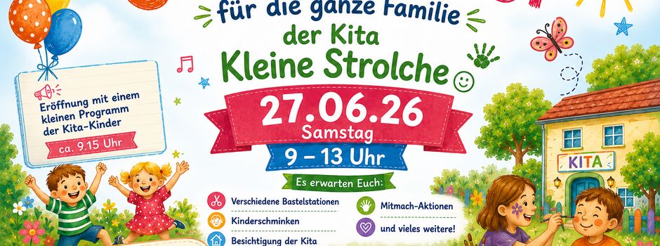 Sommerfest der Kita Kleine Strolche am 27.06.2026