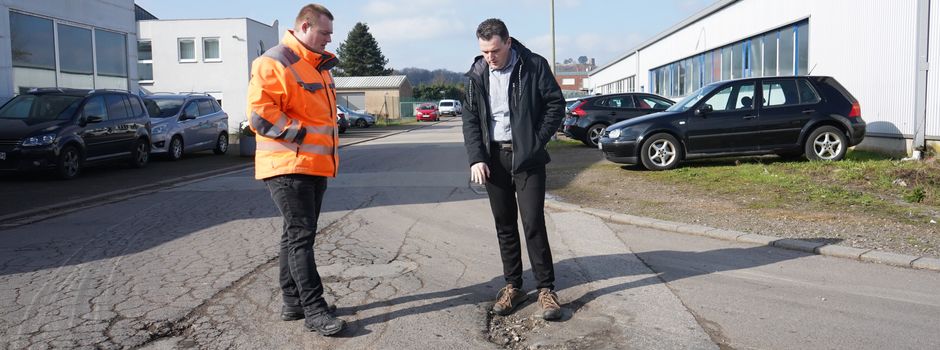 Investitionen in die Straßeninfrakstruktur in der Gemeinde Rehlingen-Siersburg