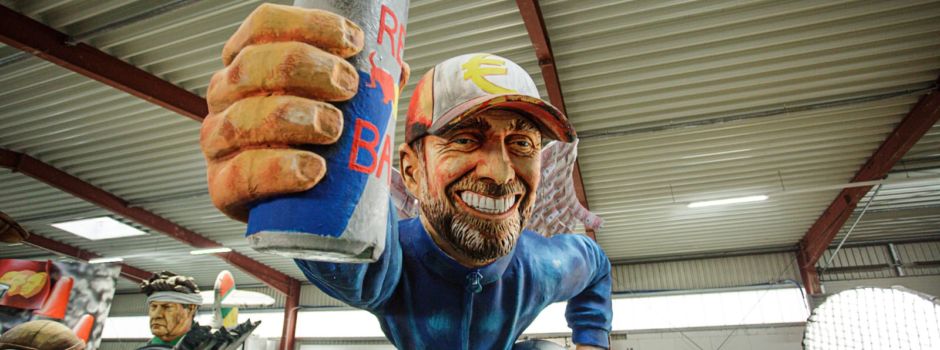 Mainzer Motivwagen rechnet mit Jürgen Klopp ab