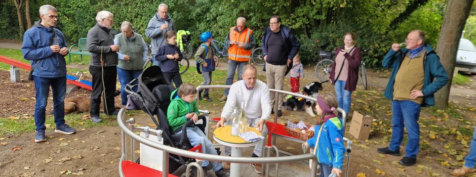 Inklusionskarussell in Nierstein offiziell eingeweiht