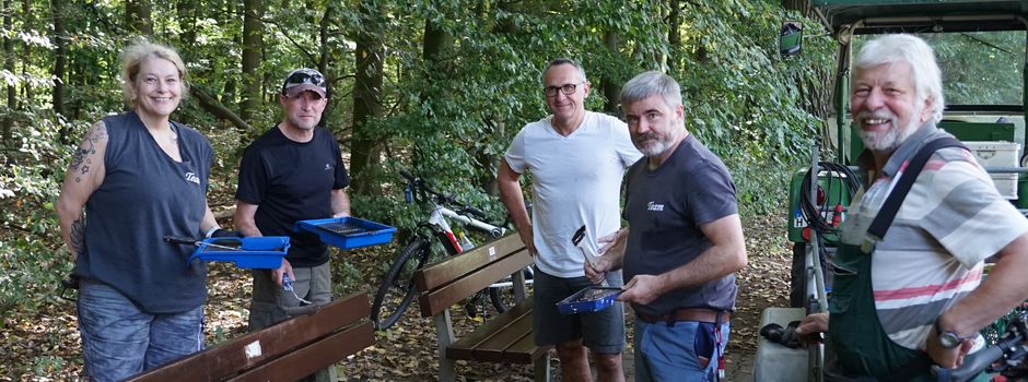 Bürgerverein Mondorf sorgt für neuen Anstrich