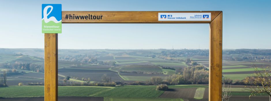 Schöne Aussichten in Szene gesetzt: Fotorahmen auf den Hiwweltouren in Rheinhessen