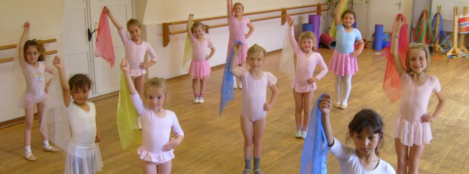 Aufführung der Ballettklasse