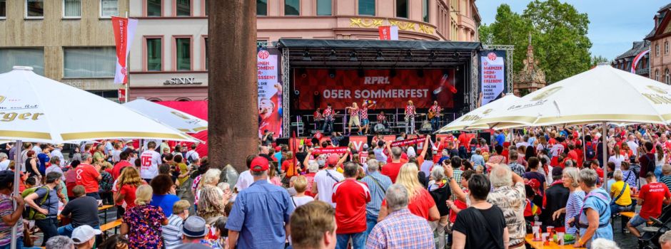 Mainz 05 feiert Saisoneröffnung wieder mitten in der Altstadt