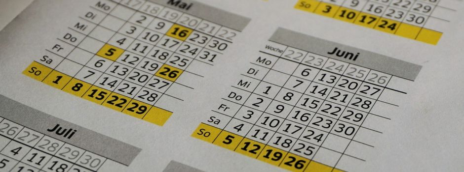 Veranstaltungskalender 2025