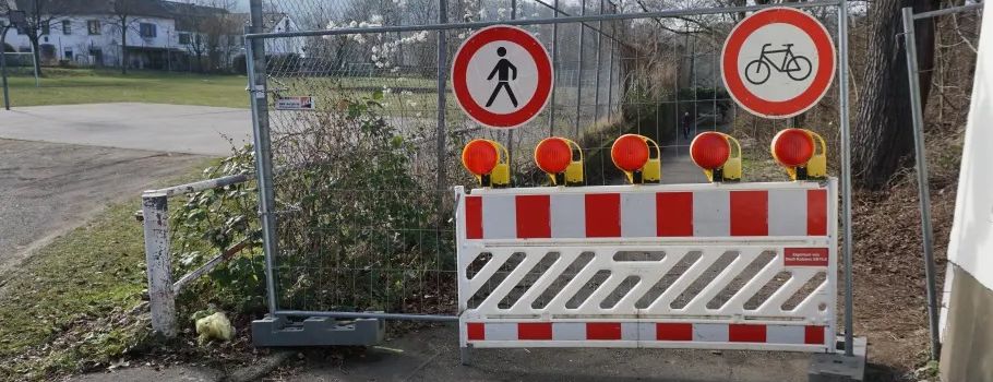 Wiesenpfad in Koblenz-Horchheim bleibt vorerst gesperrt