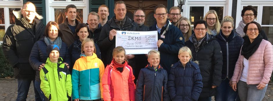2.550 Euro für die DKMS