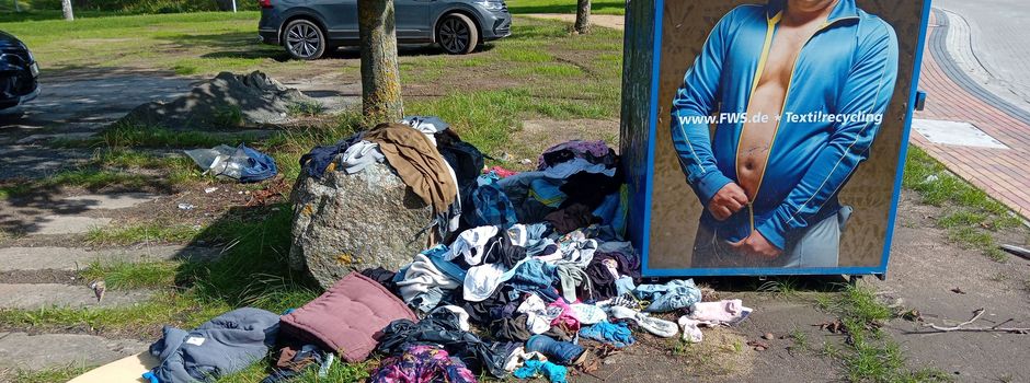 Abschied von Altkleidercontainern in Friedland